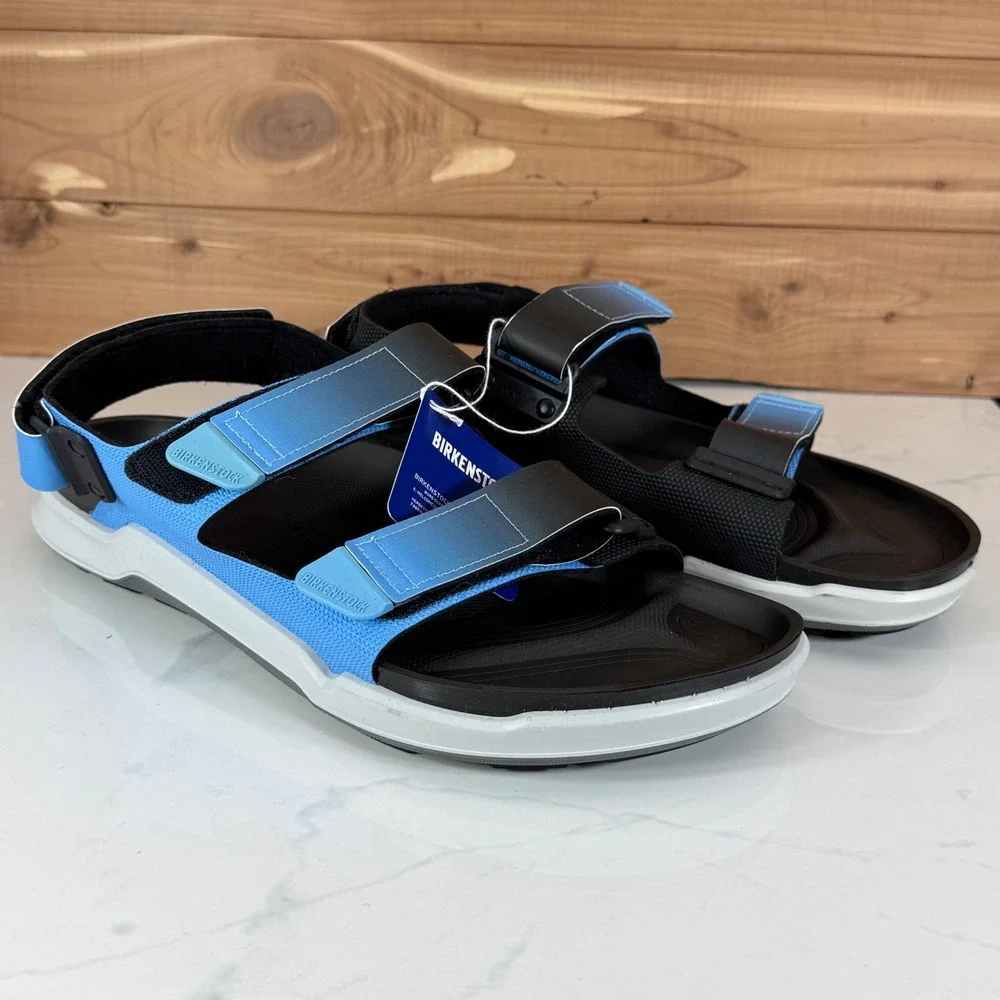 Birkenstock Tatacoa Outdoor Mens Size EU 46 US 13 Blue/Black Sandals Summer